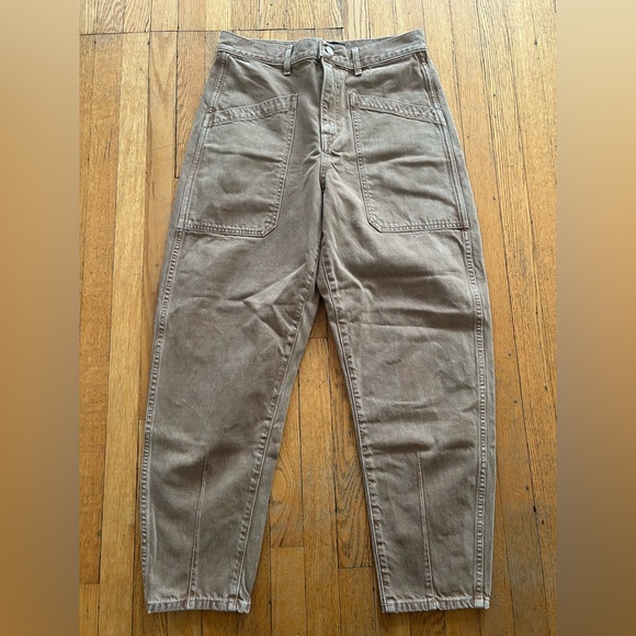 Veronica Beard Charlie Barrel Patch Pocket Jeans size 29 - Picture 3 of 10